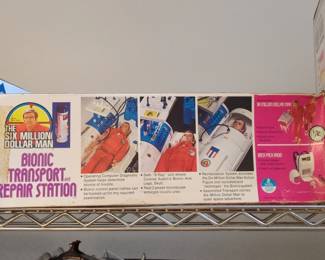 The Six Million Dollar Man Bionic Transport and Repair Station