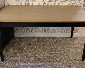 Boraam Shaker Black and Oak Dining Table