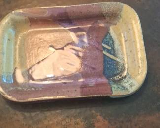 Handmade Ceramic Rectangular Tray