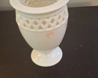 Seagull Pewter Fine Porcelain Lattice Vase