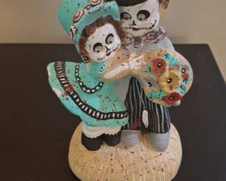 Day of the Dead Wedding Couple Figurine