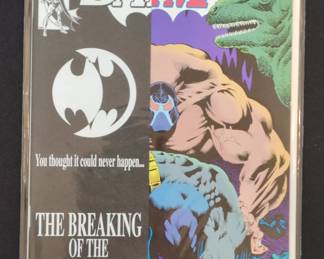 Batman The Breaking of Batman Comic Book