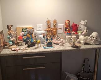 Assorted Decorative Figurines and Collectibles
