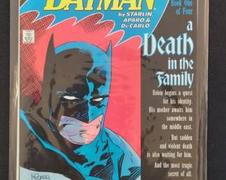 Batman A Death in the Family Batman