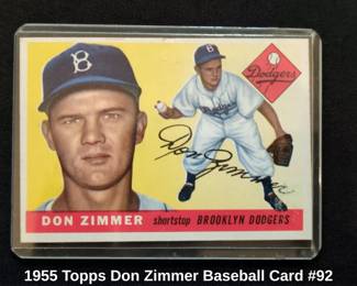 Topps Don Zimmer Baseball Card