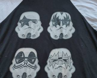 Star Wars KISS Stormtrooper Raglan TShirt