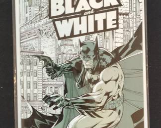 Batman Black and White Comic Book B
