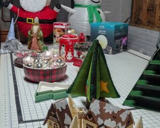 DIY Miniature Christmas Village House Kit
