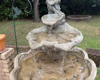 Cement Fountain 