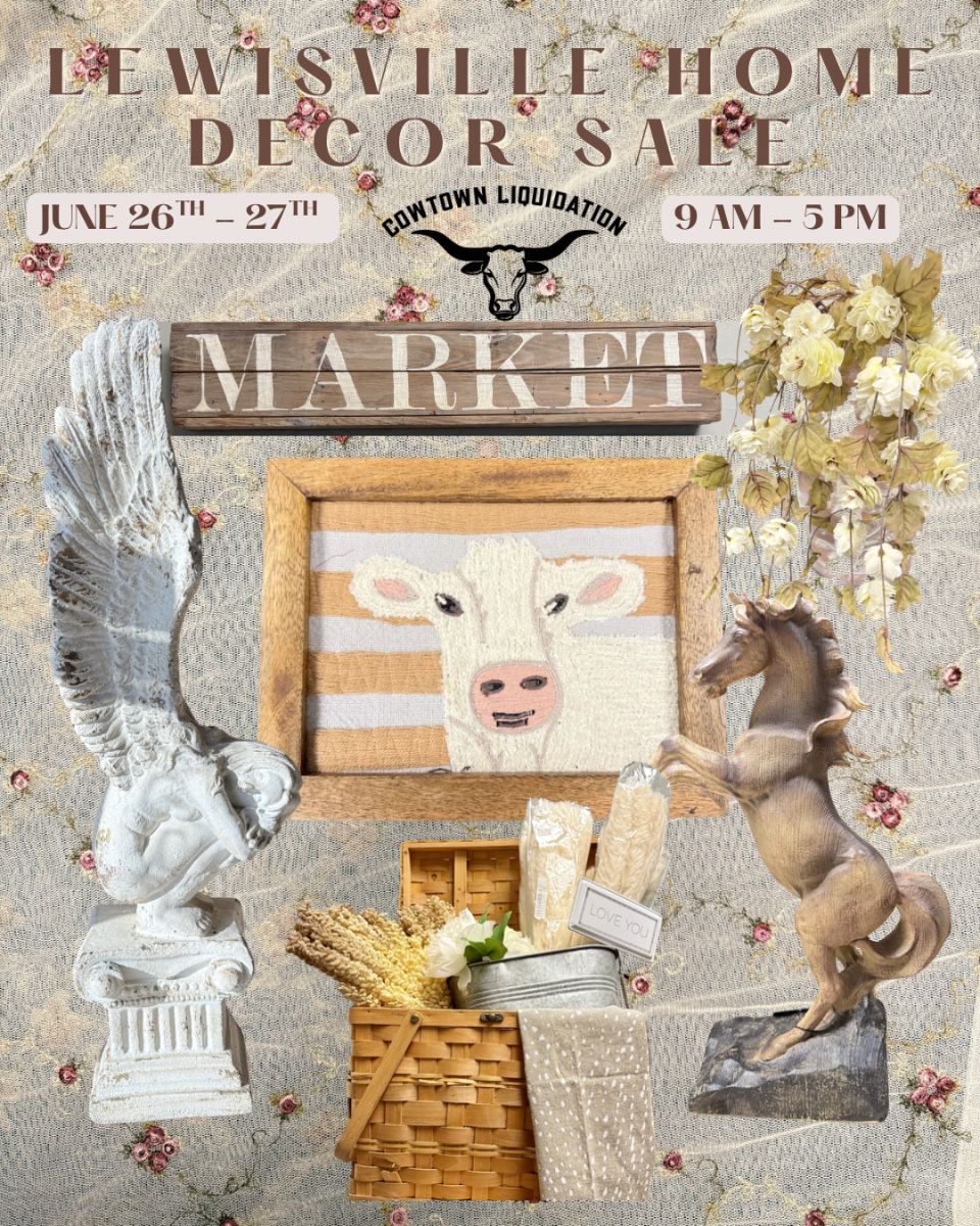 Lewisville home decor sale