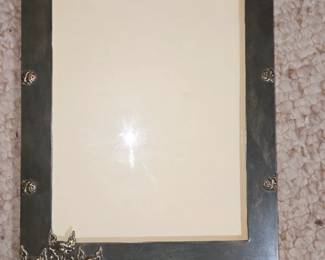 Art nouveau metal frame