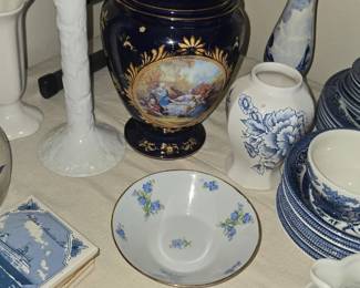 Limoges ginger jar