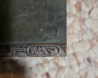 Signed by artist Zavala