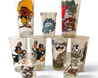 1970s Looney Tunes Collector Glasses