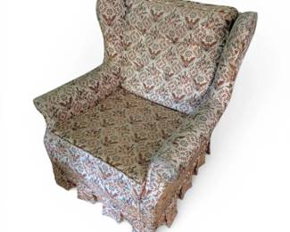 Armchair in Bird Pattern