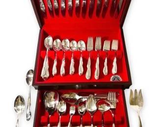 Wm. Rogers  Son Silver Flatware Set