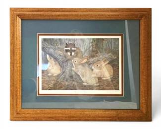 Randy McGovern 87 Signed Strict Limited Edition Wildlife Print New Kid On The Block