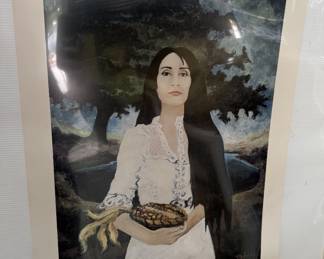 George Rodrigue print (rare), signed
