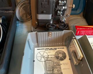 vintage 1950s Keystone 8mm Film Projector