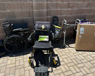 Forcemech voyager electric wheelchair