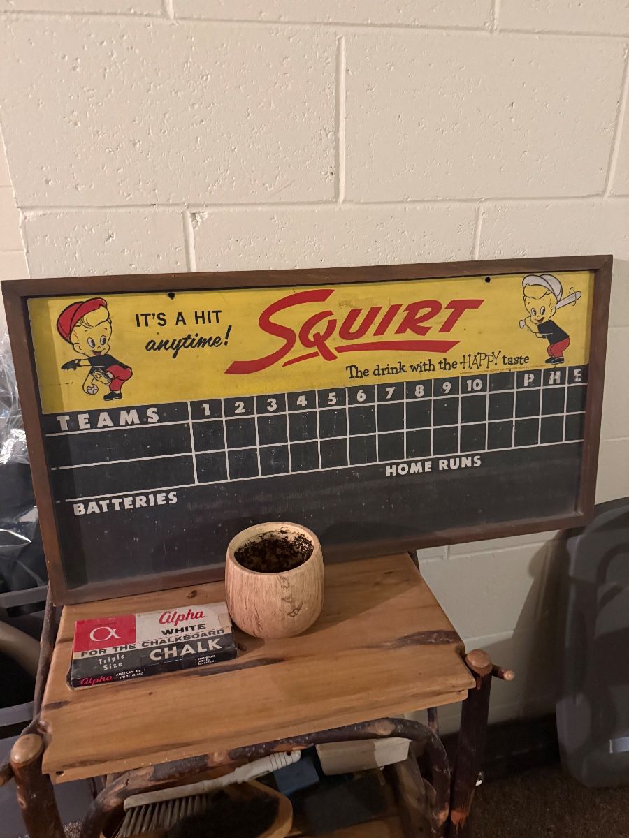 Squirt ChalkboardScore Board