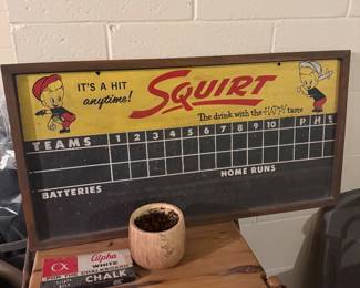 Squirt ChalkboardScore Board