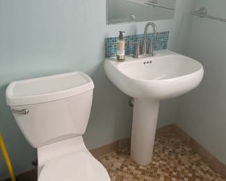 Every sink and Toilet