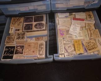 rubber stamps