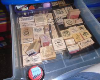 rubber stamps