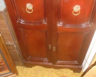 vintage doored cabinet