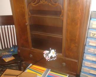 1940's china cupboard