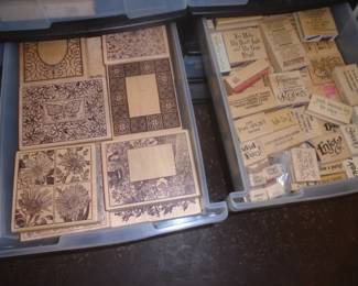 rubber stamps