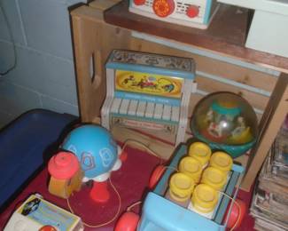 Vintage Fisher Price toys