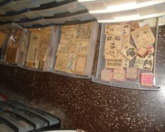 rubber stamps