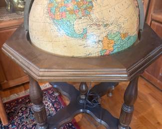 globe that lights up