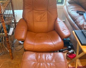 leather swivel chair