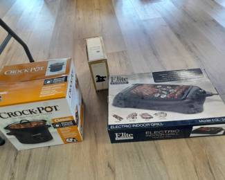 Crock pot and grill