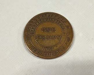 Pensacola Masonic 19th century token