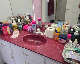 Various creams a lotions and misc