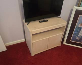 Small tv and stand