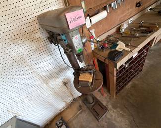 SUNEX 5 SPEED DRILL PRESS
