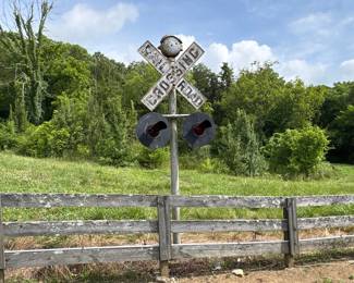 RAILROAD CROSSING SIGN
