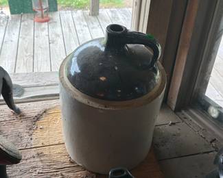 STONEWARE JUG