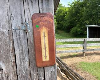 VINTAGE ROYAL COLA THERMOMETER