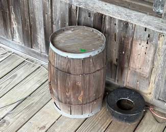 WOODEN BARREL