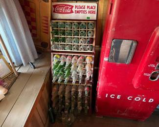 VINTAGE SODA BOTTLES