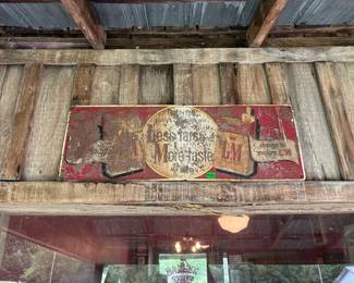 VINTAGE LM CIGARETTE SIGN