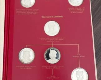 First Edition Sterling Silver Proof Set - The King and Queens of England