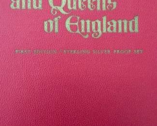 First Edition Sterling Silver Proof Set - The King and Queens of England
