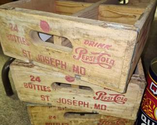 "Pepsi St. Joseph,  Mo" pop cases